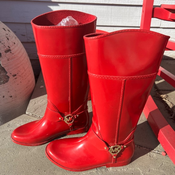 Michael Kors  Rain Spring Gum Boots - Picture 1 of 11